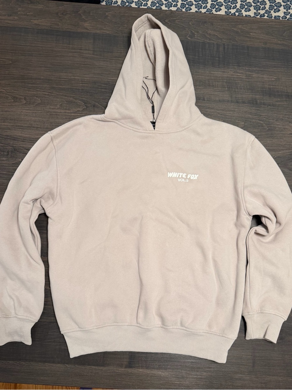 White Fox Pullover Hoodie